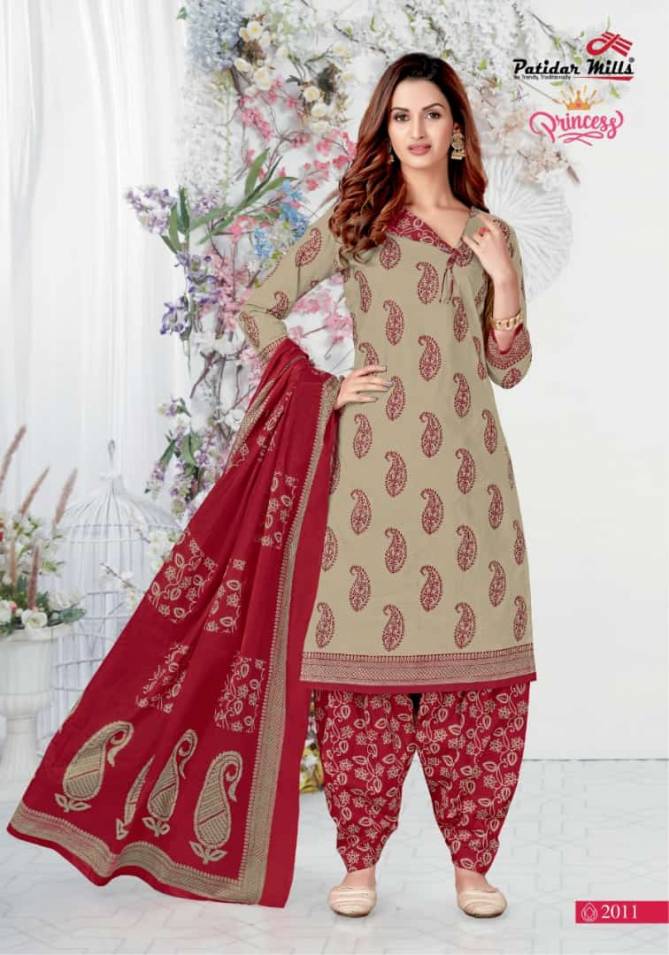 Patidar Princess 2 Regular Wear Printed Cotton Designer Dress Material Collection